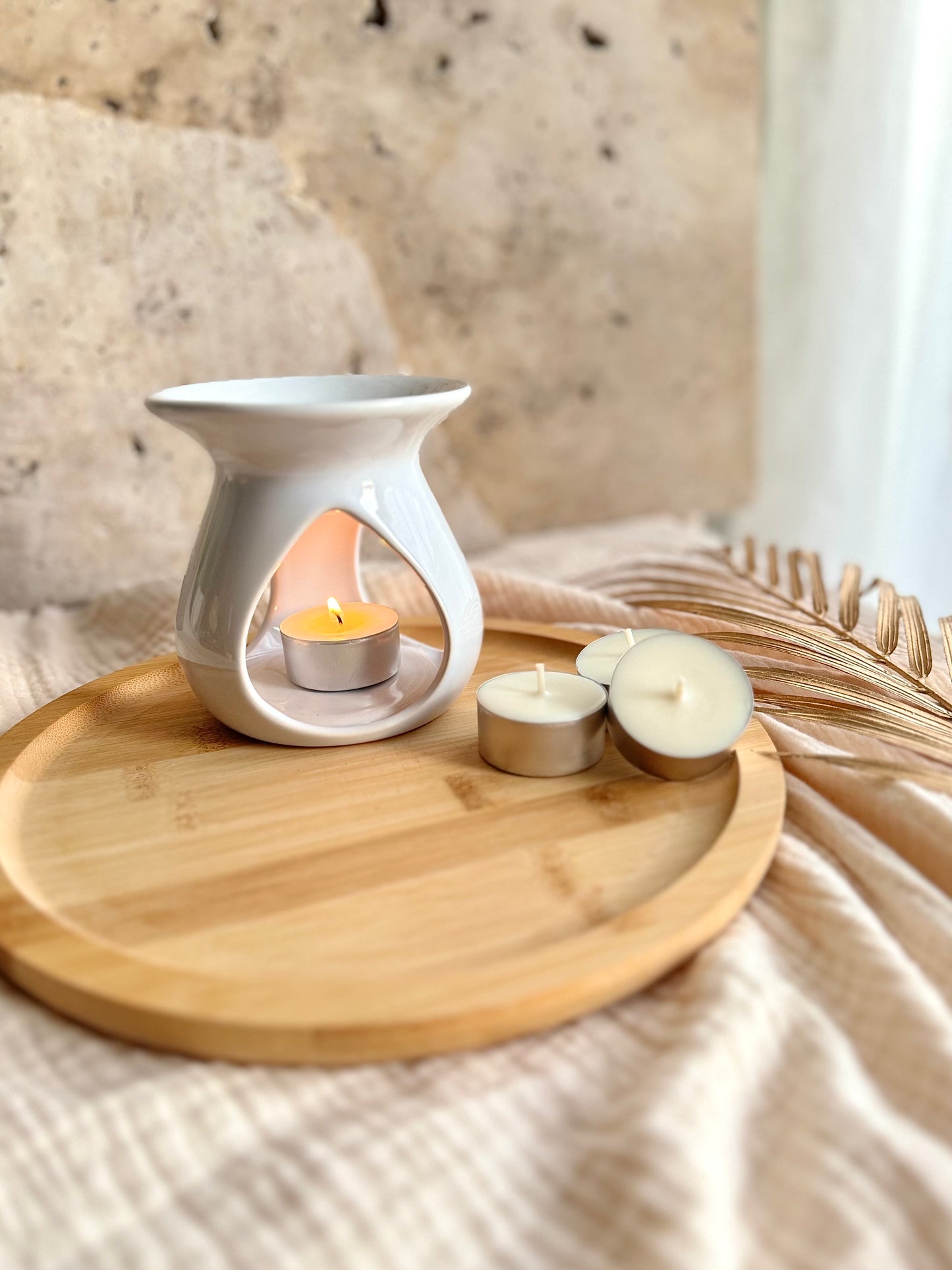 La bougie chauffe-plat