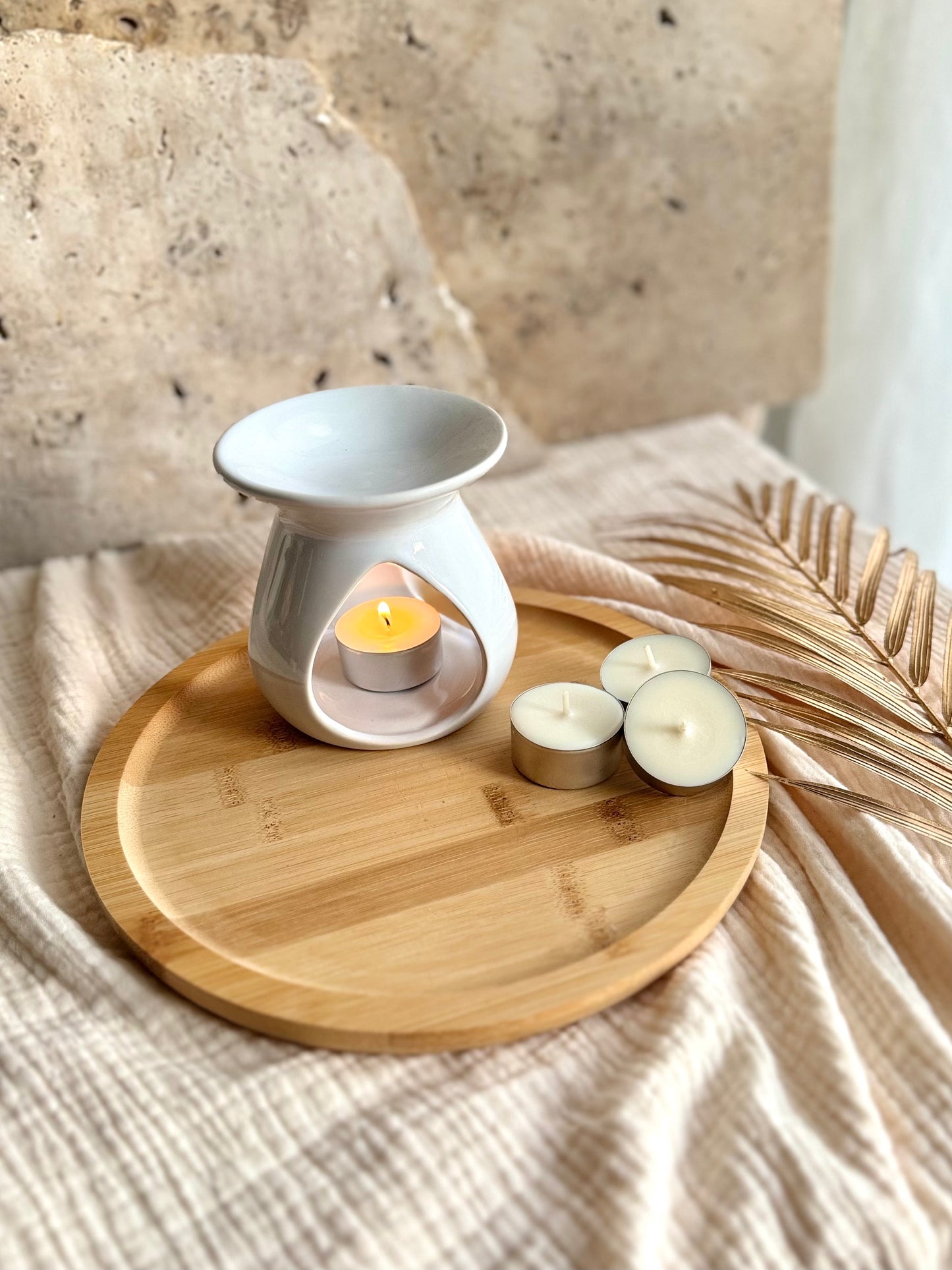 La bougie chauffe-plat