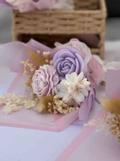 Le Bouquet parfumé Mauve – M'zelle bougies